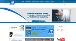 Desktop Screenshot of jehospitalar.com.br